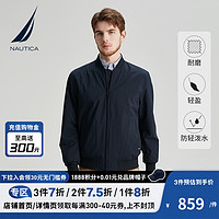 NAUTICA 诺帝卡 男装春季时尚潮流休闲防轻泼水棒球服外套夹克