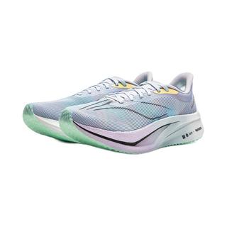 LI-NING 李宁 飞电 4 Challenger 碳板竞速男子跑鞋 ARMU005-13 淡雾紫/罗玫紫/荧光冰青 46