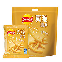 Lay's 乐事 薯片真脆薯条三兄弟90g袋装 办公室 休闲 出游 零食大礼包 原味90g单袋装