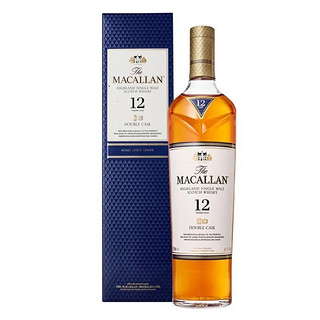 京东百亿补贴、PLUS会员：MACALLAN 麦卡伦 蓝钻 12年 单一麦芽 苏格兰威士忌 700ml 单瓶装