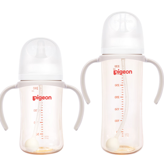 婴儿PPSU自然离乳重力球吸管把手奶瓶 240/330ml 6-12月+
