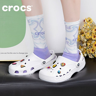 crocs 卡骆驰 洞洞鞋男鞋女鞋 夏季卡骆班运动鞋软底防滑凉鞋沙滩拖鞋