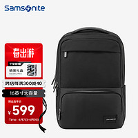 Samsonite 新秀丽 双肩包男士16英寸大容量电脑包商务背包笔记本休闲都市出差书包