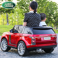 魅力娃 路虎儿童电动汽车可坐双人小孩四轮超大越野大人遥控玩具车可坐人
