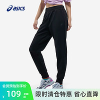 ASICS 亚瑟士 官方女运动针织裤夏季休闲柔软舒适长裤