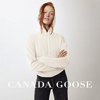 CANADA GOOSE Belleville女士连帽衫轻薄套头衫 7025L 467 棉草白 M