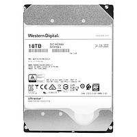 西部数据 18TB 企业级硬盘 HC550 SATA6Gb/s 7200转512M 氦气密封 （WUH721818ALE6L4）