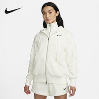 NIKE 耐克 上衣2022春季女运动休闲连帽夹克外套DQ5759-133