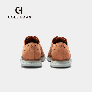 colehaan/歌涵 男士牛津鞋 2024春夏镂空通勤透气商务休闲鞋C39019 棕色 42