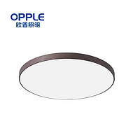 OPPLE 欧普照明 现代简约大气工程自用园形吸顶灯MX480-D48-WLTT-04-极简咖 48W 三色可调