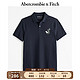  Abercrombie & Fitch 小麋鹿通勤百搭短袖Polo衫 358684-1　