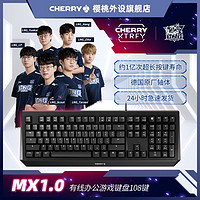 百亿补贴：CHERRY樱桃MX1.0108键机械电竞办公游戏键盘全键无冲德国原厂MX轴