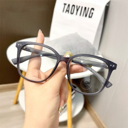 erilles大方框时尚tr潮流镜架灰框木纹理161非球面镜片