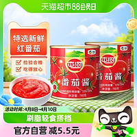 88VIP：屯河 中粮屯河蕃茄酱198gX2罐儿童宝宝意面酱0添加剂家用番茄罐头