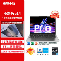 Lenovo 联想 小新Pro14 笔记本电脑(13代标压i5-13500H 16G 1T )+鼠标套装