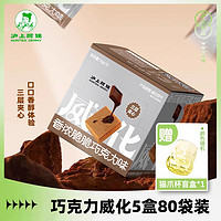 AUNTEA JENNY 沪上阿姨 巧克力味威化饼干 160g*2盒