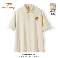 Deerway 德尔惠 男士华夫格运动polo衫