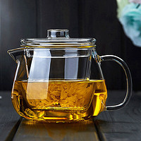 WINTERPALACE高硼硅玻璃茶壶可明火茶具泡果茶的水壶耐高温大容量超大