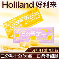 Holiland 好利来 三分熟芝士糕点零食甜品下午茶奶酪乳酪夹心蛋糕 芝士味*2盒(10枚) 净含量360g