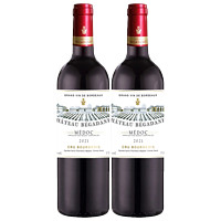 必备金奖口粮！：Chateau Begadanet 毕嘉达酒庄 干红葡萄酒 2021年 750ml 双支/六支装