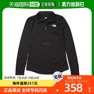 北面 韩国直邮the north face 通用 T恤北面拉链