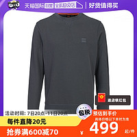 HUGO BOSS 新款休闲商务圆领卫衣男士可做打底