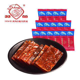 双鱼牌猪肉脯1000g 原味猪肉脯靖江特产散称  休闲零食独立小包装肉铺 原味 1000g 散装称重小包装1000g