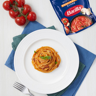 百味来Barilla蒙塔纳拉猪肉蘑菇风味肉酱250g 儿童意粉意大利面酱