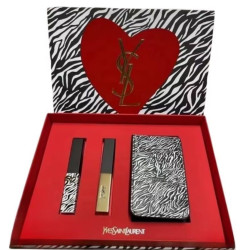 YVES SAINT LAURENT 圣罗兰 限定斑马口红礼盒 斑马#1966+小金条#35
