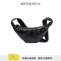 LEMAIRE Croissant S号皮革单肩包牛角包P00864504 黑色 均码