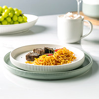 Lototo 北欧盘子菜盘家用2022新款牛排餐盘好看的西餐盘轻奢碟子创意餐具