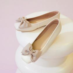 basto百思图浅口通勤方跟女单鞋rmdtik48