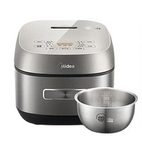 PLUS会员：Midea 美的 MB-CFB4065S 智能电饭煲 0涂层 IH电磁加热  4L