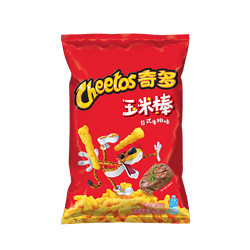 Cheetos 奇多 玉米棒粟米棒休闲食品百事食品解馋膨化小吃儿童怀旧零食 日式牛排味50g