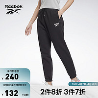 Reebok 锐步 官方新款女子经典百搭运动束脚长裤HA4329 HA4329 A/XS