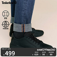 Timberland 官方男鞋板鞋休闲舒适皮革A5S8R A5S8RW/黑色 41.5