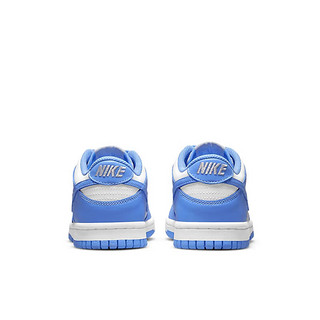 NIKE耐克DUNK LOW(GS)春夏中大童运动鞋女鞋 白蓝 38.5 