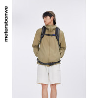 美特斯邦威防晒服男女同款2024夏季时尚舒适连帽防晒衣外套 肉桂黄 175/L