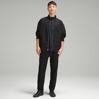 lululemon 丨Twill 男士斜纹拉链外套 LM3EZPS 黑色 M