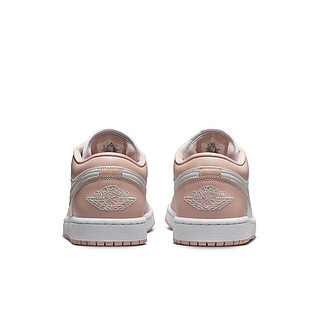 AIR JORDAN 正代系列 Air Jordan 1 Low 女子篮球鞋 DC0774-120 白/浅骨色/微粒茶色 36.5