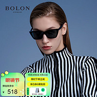 BOLON 暴龙 眼镜潮流猫眼偏光太阳镜防晒开车墨镜女 BL3127C10