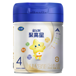 飞鹤 星飞帆聚高星系列 儿童奶粉 4段 800g