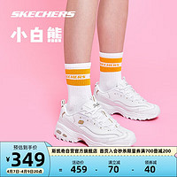 SKECHERS 斯凯奇 D'Lites 女子休闲运动鞋 11931/WGD 奶白色/金色 36