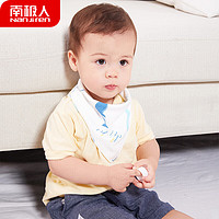 南极人(Nanjiren)婴儿口水巾新生儿纯棉三角巾宝宝围嘴口水兜儿童吸水围兜5条装