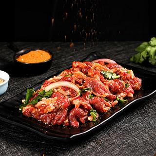 百里炙 烤肉 生鲜 烧烤烤肉火锅食材 传统拌肉200g*5袋