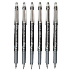 pilot百乐blp500拔帽中性笔黑色05mm12支装