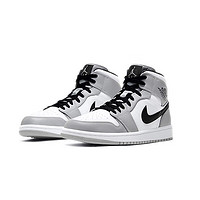 NIKE 耐克 Air Jordan 1 mid 中帮男子灰白黑运动篮球鞋554724-092 554724-092 44