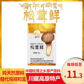 玺龍川 松茸鲜玺龙川松茸粉无添加代鸡精味精儿童鲜蔬菌菇粉川藏高原特产