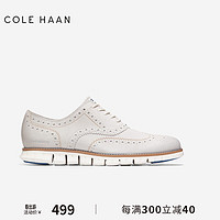 COLE HAAN 歌涵 男士真皮缓震休闲鞋 灰色-C35429(瘦脚建议拍小半码)