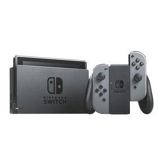 百亿补贴：Nintendo 任天堂 海外版 Switch游戏主机 续航增强版 灰色